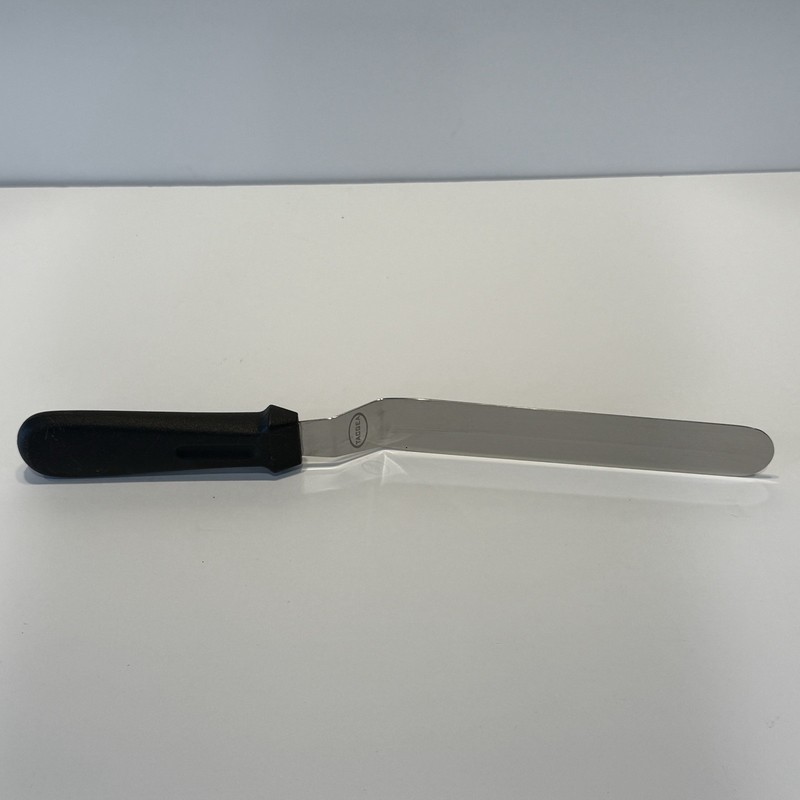 TACGEA Offset Icing Spatula Stainless Steel Cake Frosting Spreader Black Handle gallery