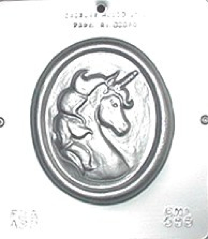 Unicorn Plaque Chocolate Candy Mold 588 NEW gallery