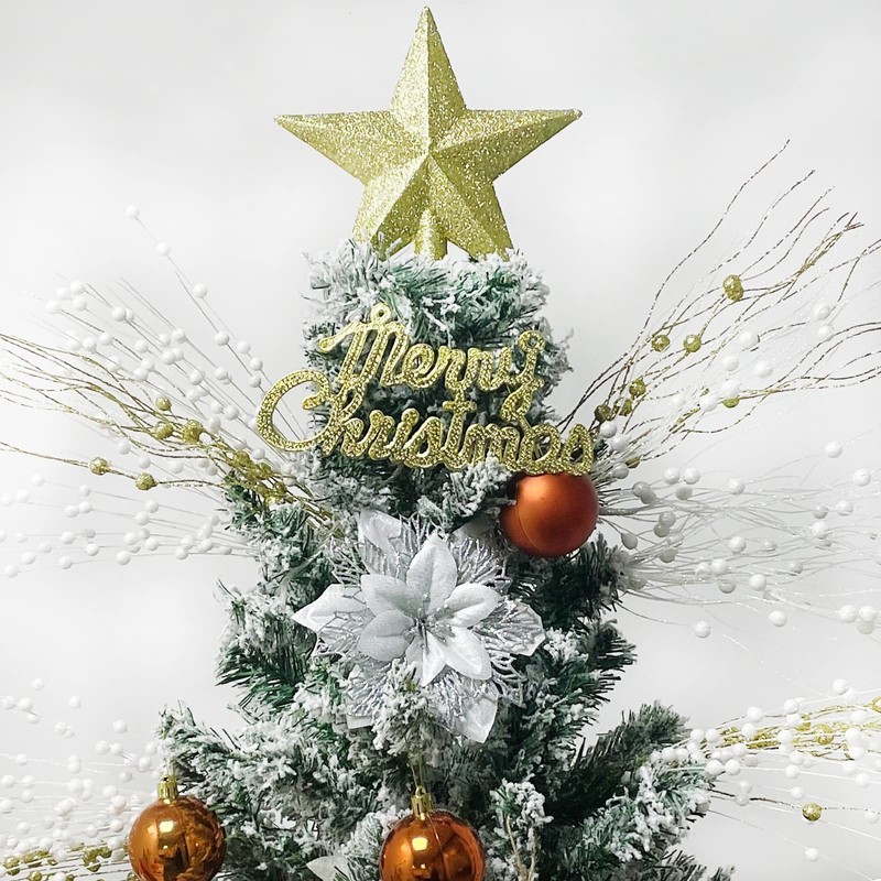 Losris Christmas Artificial Glitter Berry Stem Decorations Decorative Bead gallery
