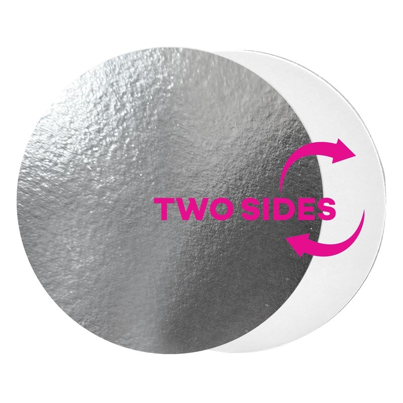 8 White Round Cakeboard 25 PCS 2mm Thick Base Cardboard Circle Disposable gallery