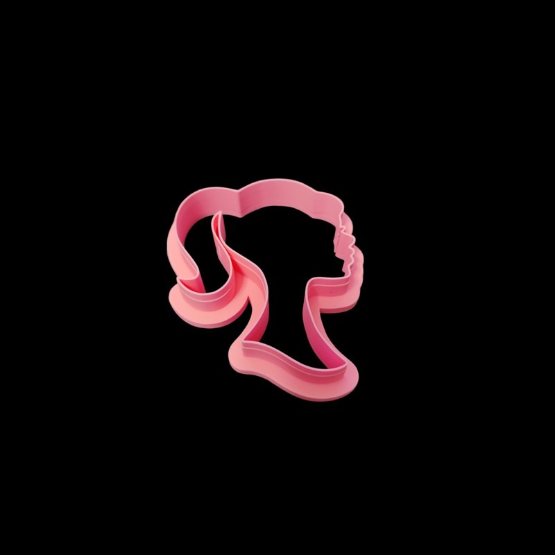 Barbie Cookie Cutter 3D-Printed gallery
