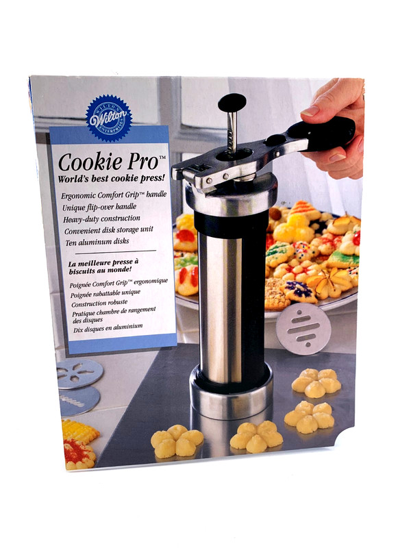 NIB Wilton Cookie Pro World‘s Best 10 Disk Cookie Press