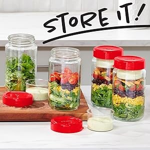 Essentials (2-Pack) Glass Measuring Cups Set, (1 & 2 Cup) Measuring Cups For gallery