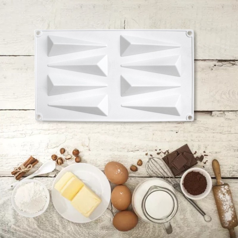 Triangular Shape Molds 3D Handmade Soap Bar Craft Kitchen Baking Gift gallery