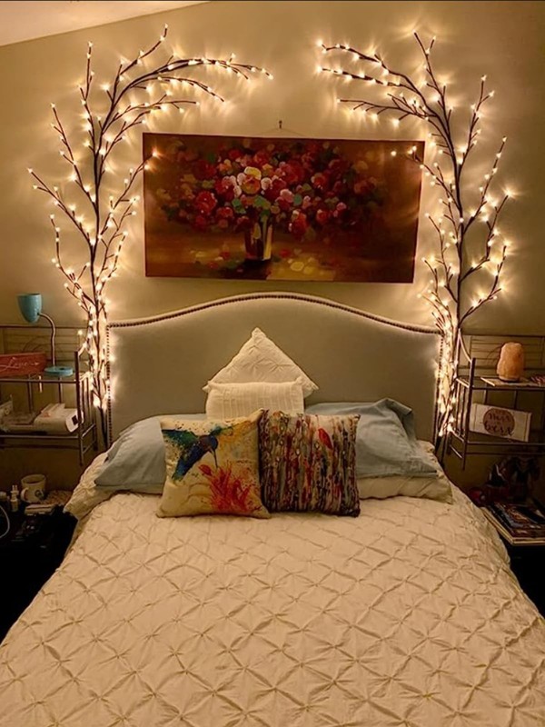 Lituplife 2Pcs Enchanted Willow Vine Lights For Home Decorflexible Diy Lighted gallery