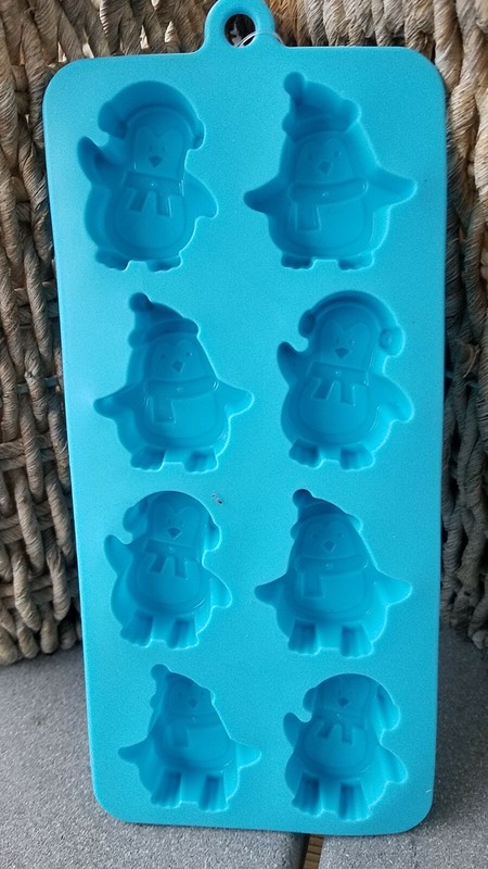 Silicone Mold Chocolate Candy Penguin Bells Ice Cube Candy Soap Candle Wax Melts gallery