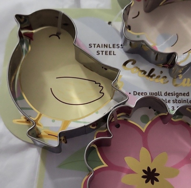 6 Easter Stainless Steal Cookie Cutter Set gallery