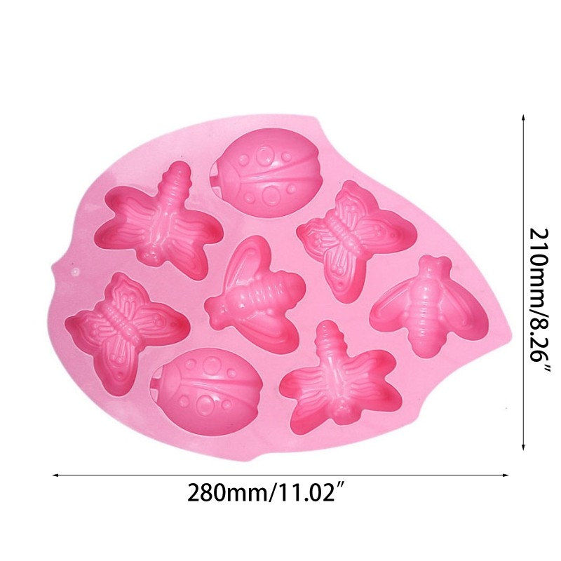 Chocolate Molds Baking Gadgets Insect Shape Silicone Material for Kitchen Baking gallery