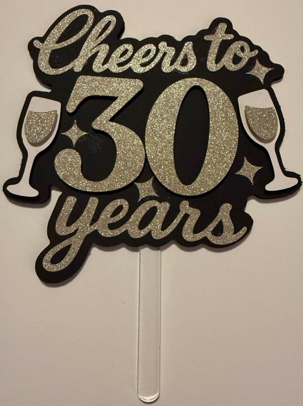 *PERSONALISED AGE 3D BIRTHDAY CAKE TOPPERS you choose age & colour from pictures