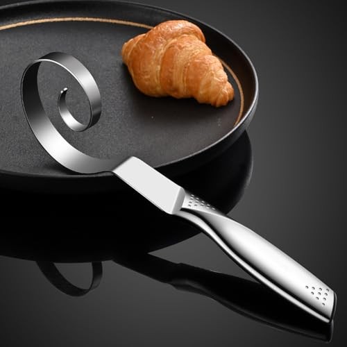 Seamless Danish Dough Whisk -10" Stainless Steel Dutch Bread Dough Whisk Tool gallery
