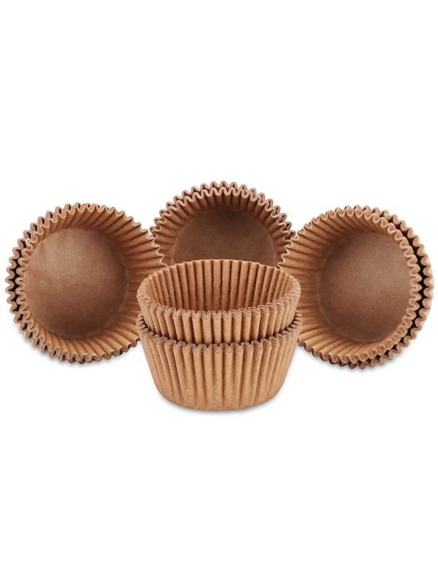 Jumbo Cupcake Liners Greaseproof Paper 200 Count - Food Grade Odorless Muffin... gallery