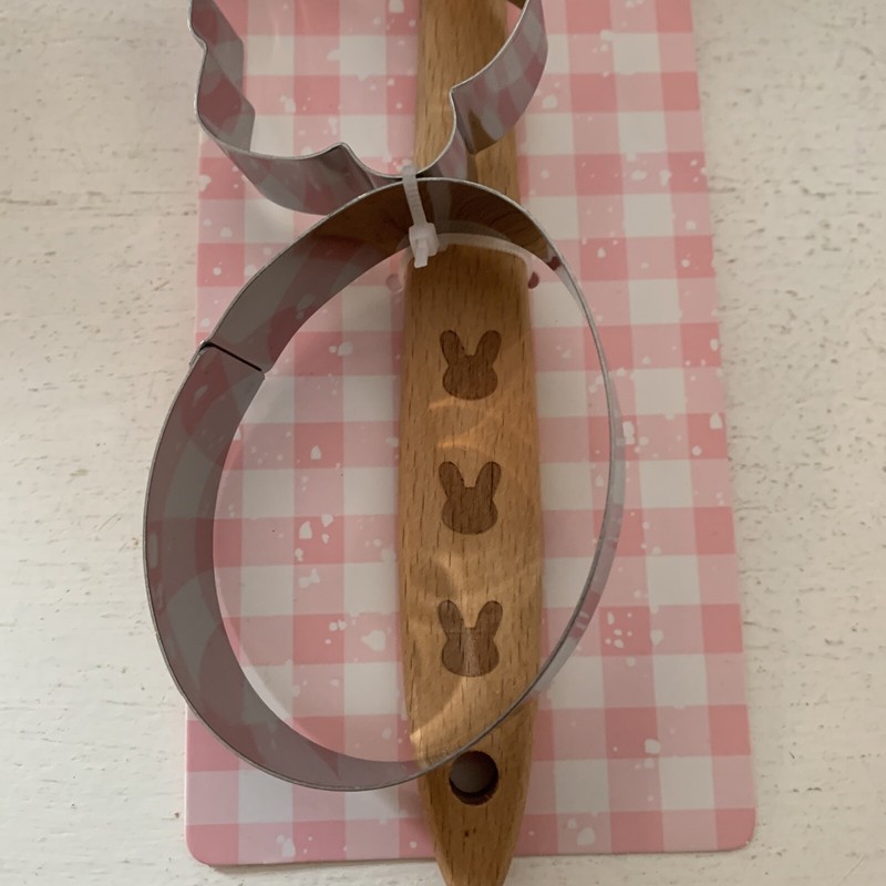 CIROA Easter Bunny Rabbit Spatula & Cookie Cutters gallery