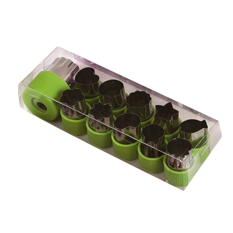 Pack of 12 Biscuit Molds Small Cookie Molds Various Shape Biscuit Cutter gallery
