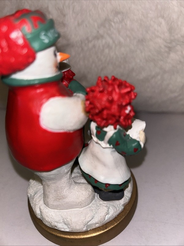 Snowden & Friends Raggedy Ann & Andy Cookie Press Wreath Vintage 1998 gallery