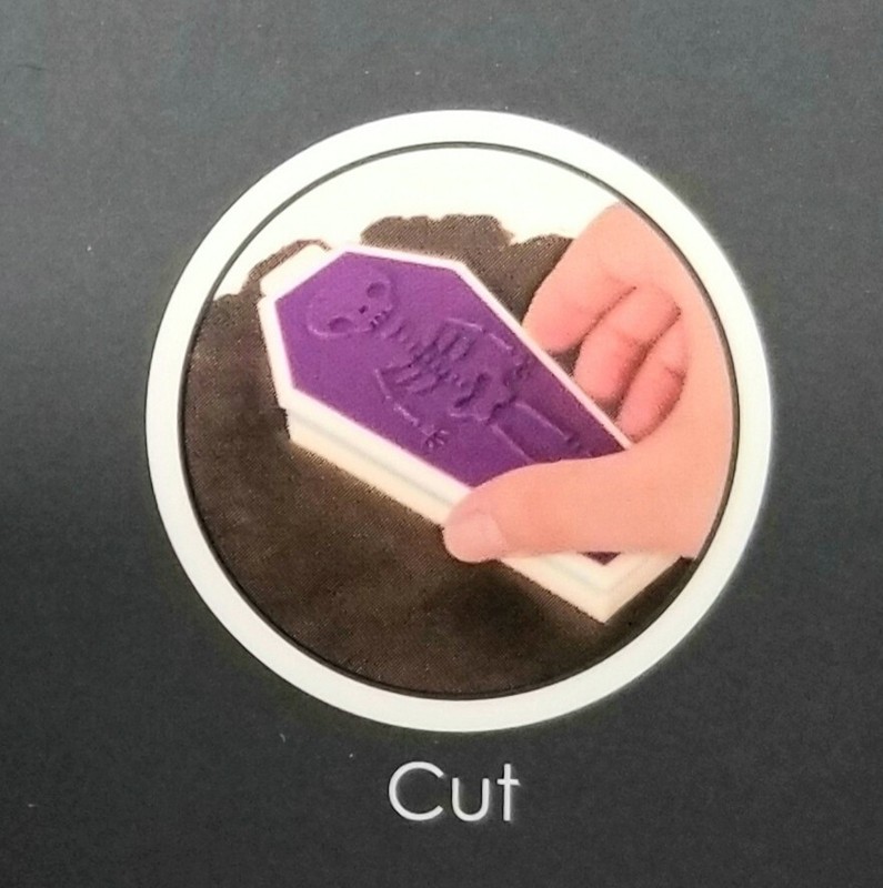 Tovolo Coffin Cookie Cutters Set - Cut & Press - 6 Unique Designs - NEW gallery