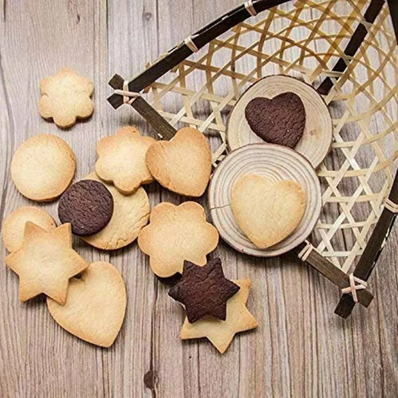 Fruit Molds Stainless Steel Heart Flower Round Star Cutter Set gallery