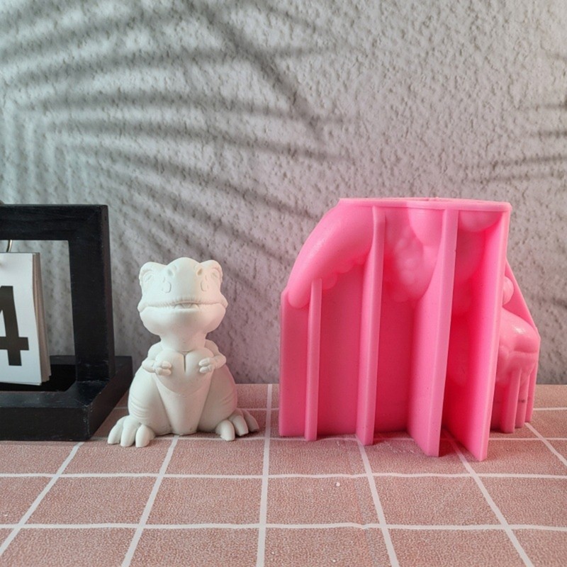 Dinosaur Silicone Molds Ornament Plasters Castings Molds Animal Baking Molds gallery