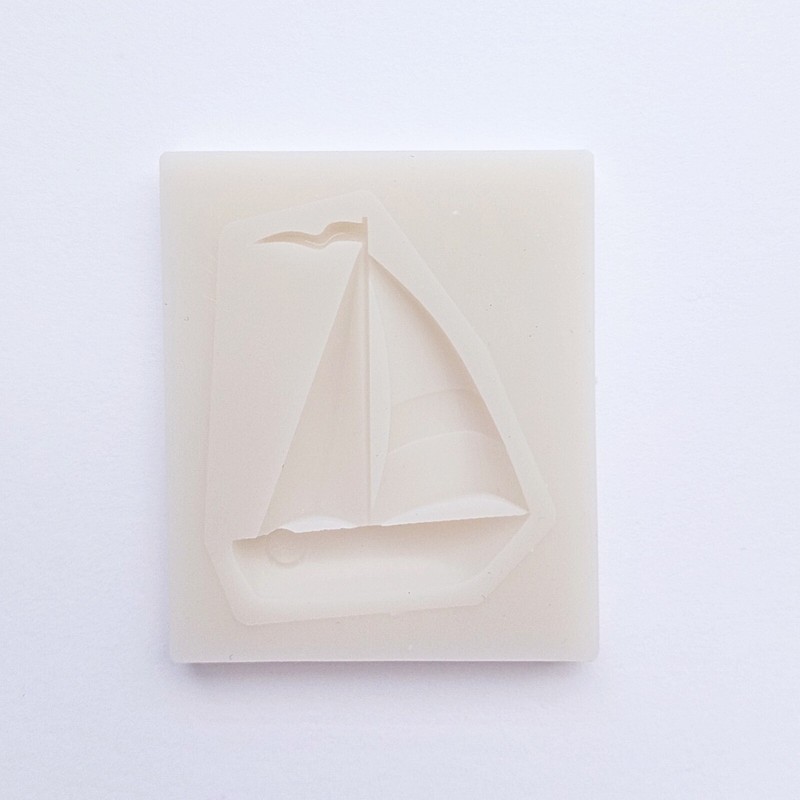 MINI BOAT MOLD, Nautical Cake Decoration Sailboat Fondant Mold Ocean Resin Mold,