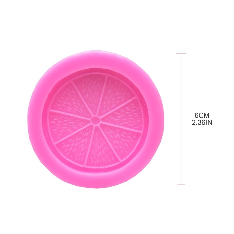 Chocolate Cake Decorating Tool Lemon Slices Shaped Kitchen Baking Accessories gallery