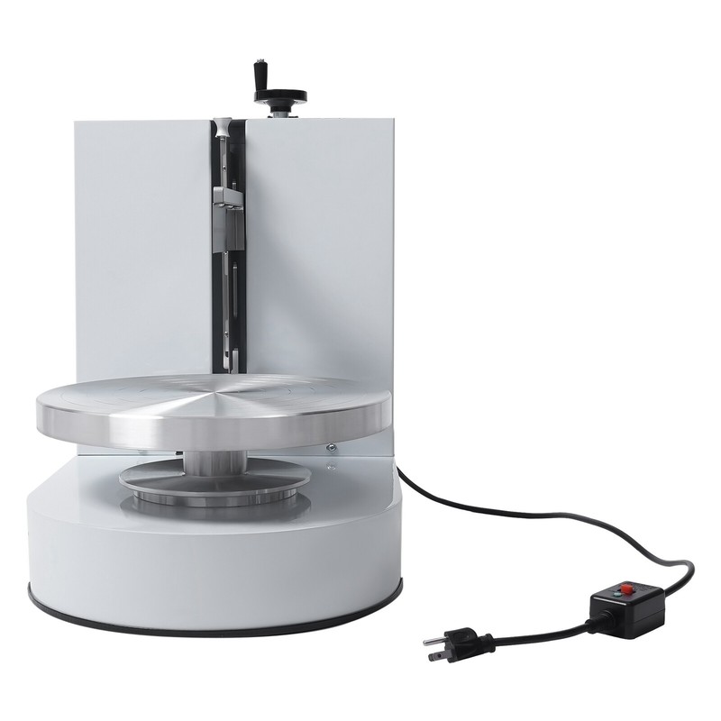 Display Smooth Cream Adjustable 4-12'' Birthday Cake Decorating Machine White gallery