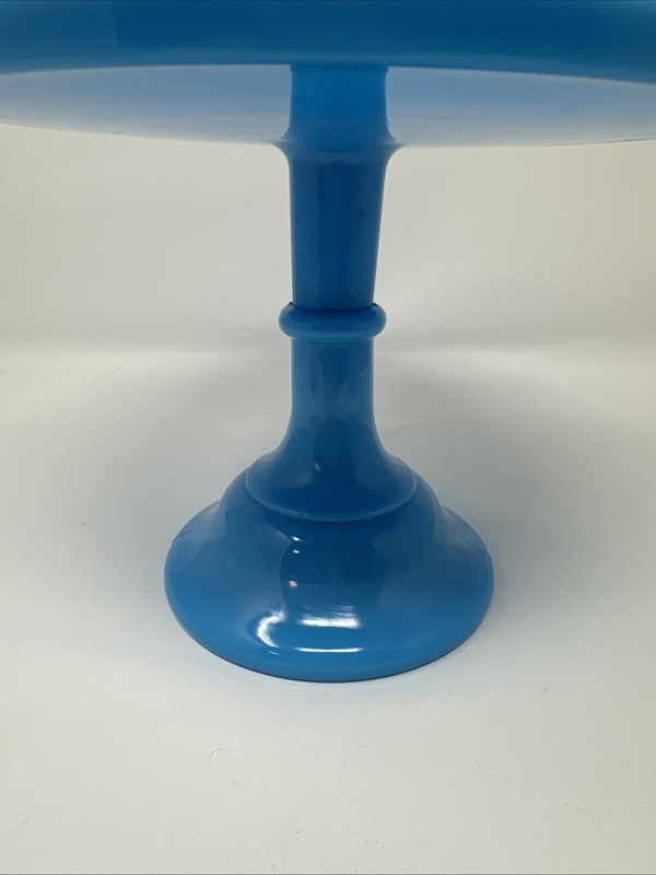 Mosser Glass 9" Cake Plate | Georgia Blue gallery