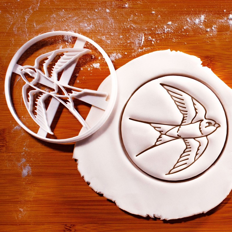 Swallow Bird Cookie Cutter – Hirundinidae ornithologist passerine songbird luck