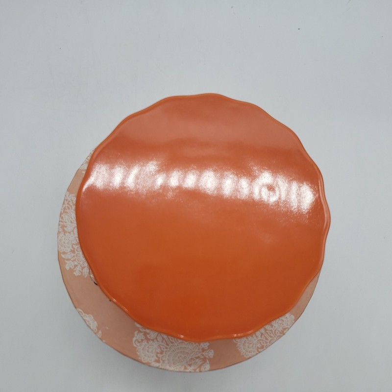 Darjeeling One Cupcake Pedestal Rosanna ~ Orange Dessert Display gallery