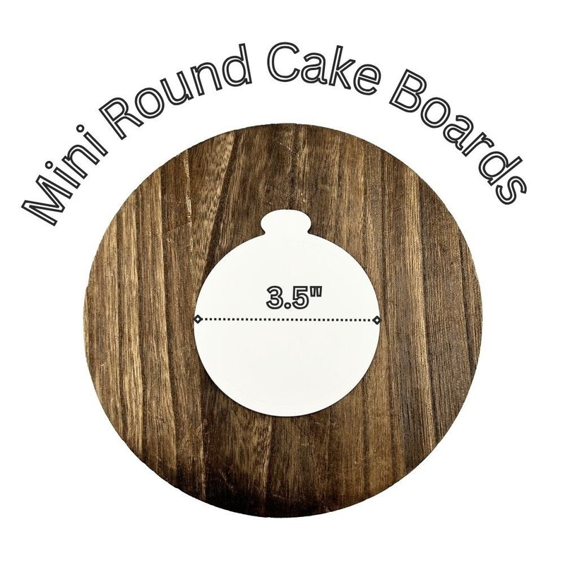 3.5" Mini Round Cake Board (100 pcs) gallery