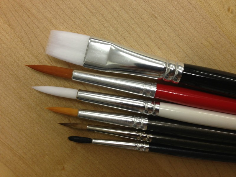 Model Painting Brushes Starter Kit - STUNNING BARGAIN ASSORTMENT!! gallery