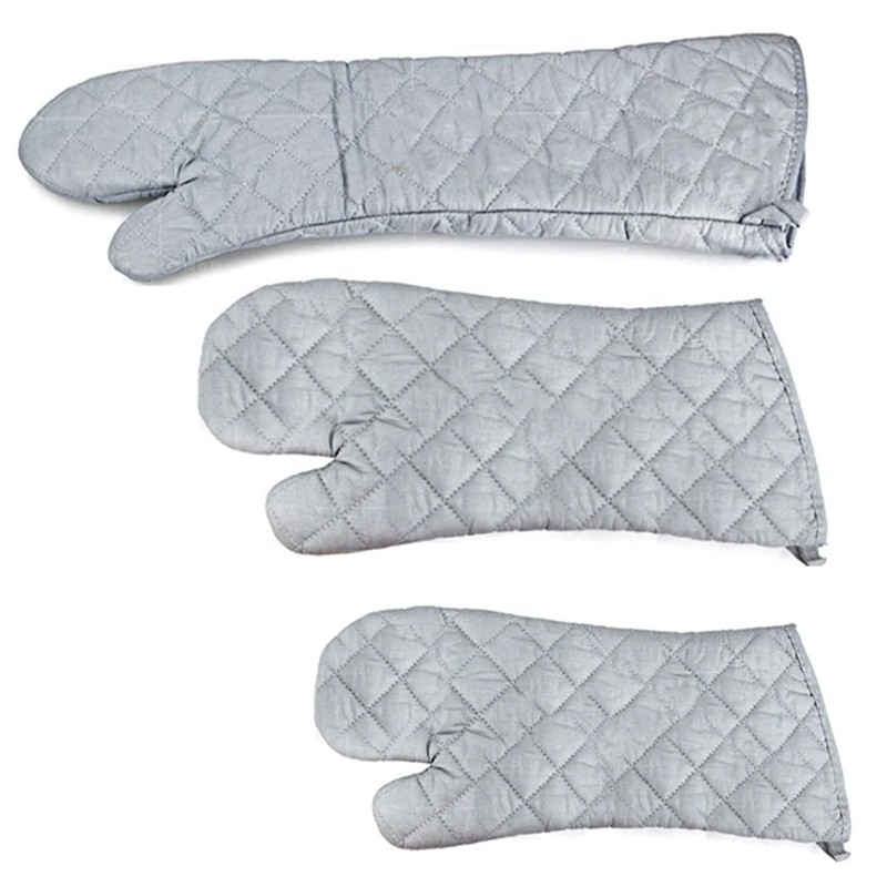 Extra Long Heat Resistant Oven Glove Mitt Professional Flame Proof Kitchen Mitt gallery