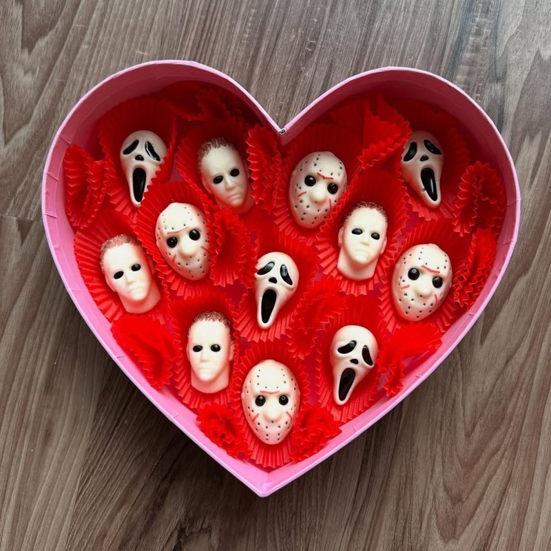 SHAPED Horror Movie Character Silicone Baking Mold Set with 6 Characters gallery