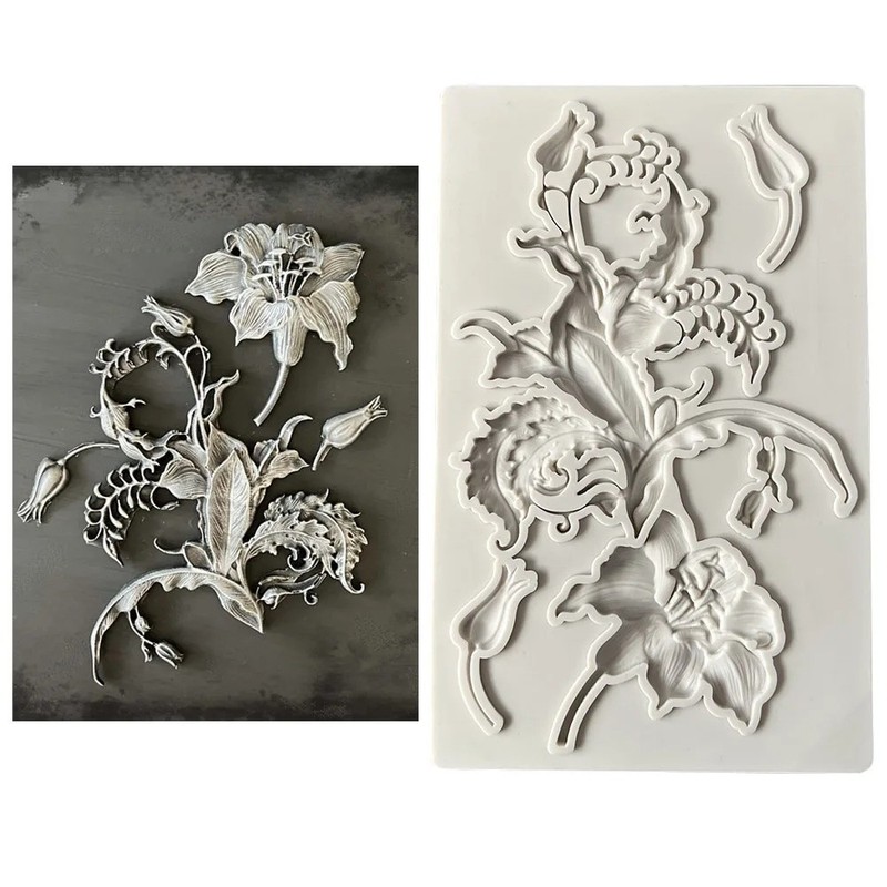 Flowers Silicone Molds Cake Chocolate Mold Wedding Fondant Cake Decorating Tools
