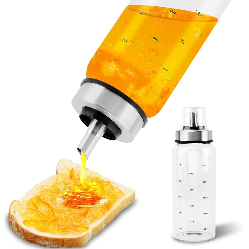 Honey Dispenser No Drip, 10 OZ Honey Jar Maple Syrup Dispenser, Glass Honey' ... gallery