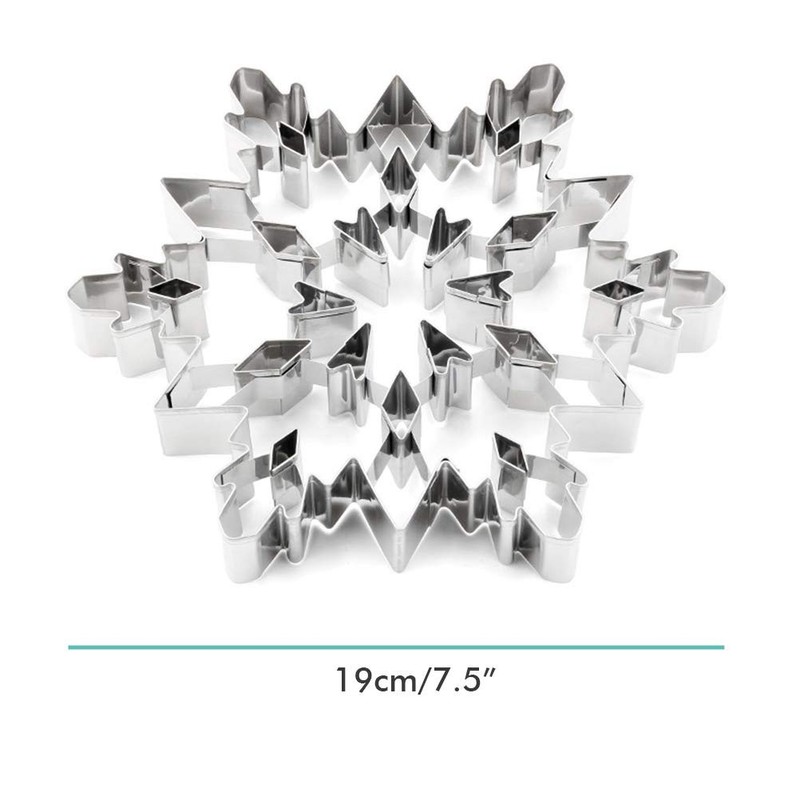 Snowflake Cookie Cake, Christmas Decorating Fondant Embossing Tool Cookie Cut... gallery