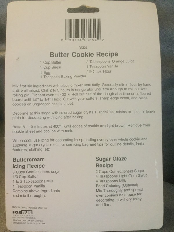 FOX RUN BRAND EASTER 4 COUNT SILVER METAL COOKIE CUTTERS - NEW IN PACKAGE gallery