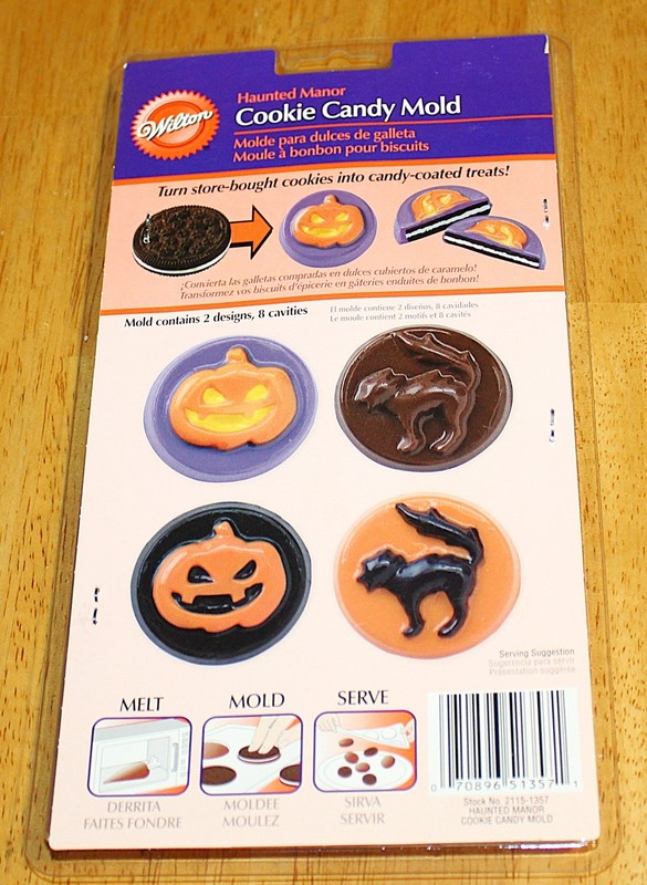 Wilton ~8 Cavity HAUNTED MANOR COOKIE CANDY CHOCOLATE MOLD #2115-1357 - New