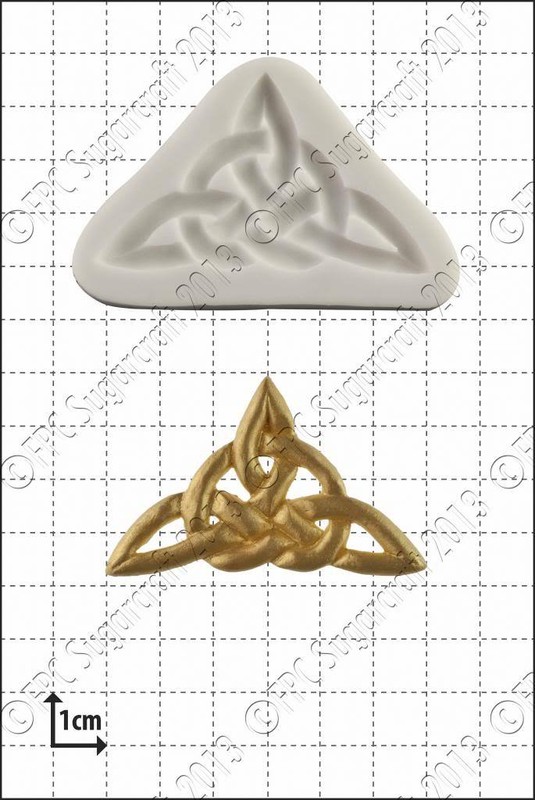 Silicone mould Celtic knot Food Use FPC Sugarcraft