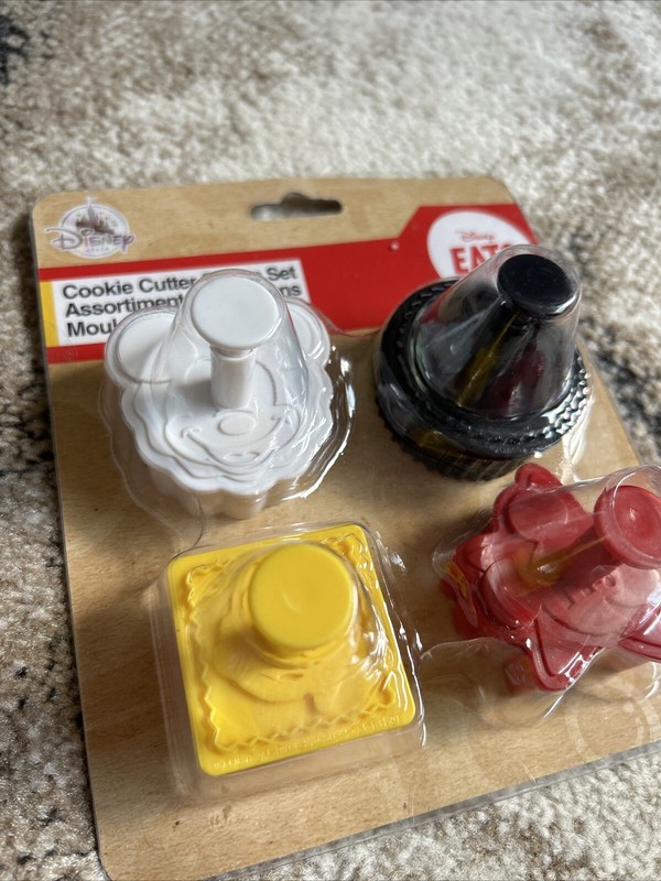 Disney Eats- Cookie Cutter Stamp Set - Set of 4 Mickey Mouse gallery