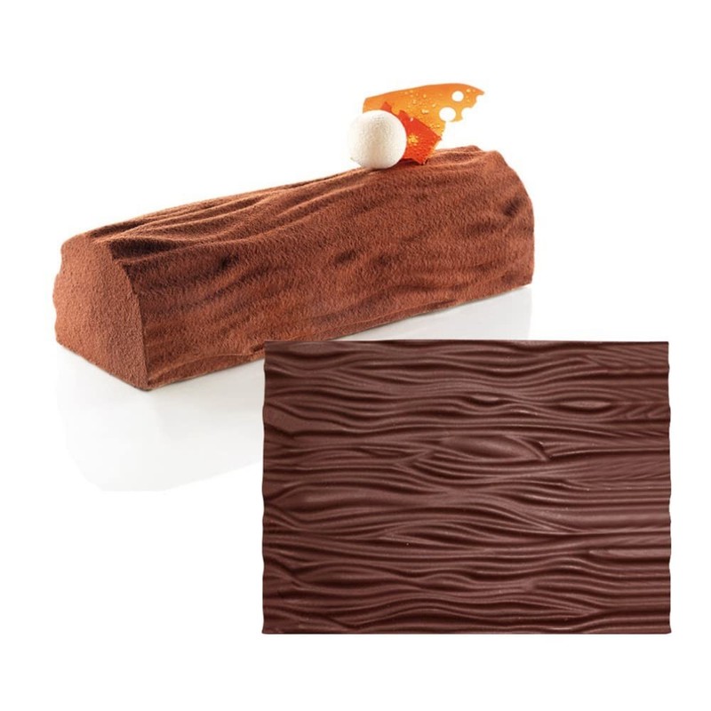 Mousse Silicone Mold Swiss Roll Texture Mat As Photos, Color by Random
