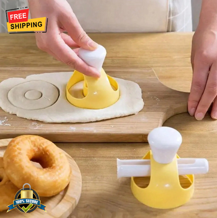 Reusable Non-Stick Donut Mold Cutter - Perfect for Baking Desserts & DIY Treats