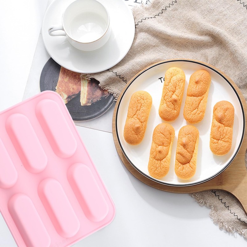 Silicone Chocolate Molds 6 Cavity Granola Bar Energy Bar Making Molds gallery