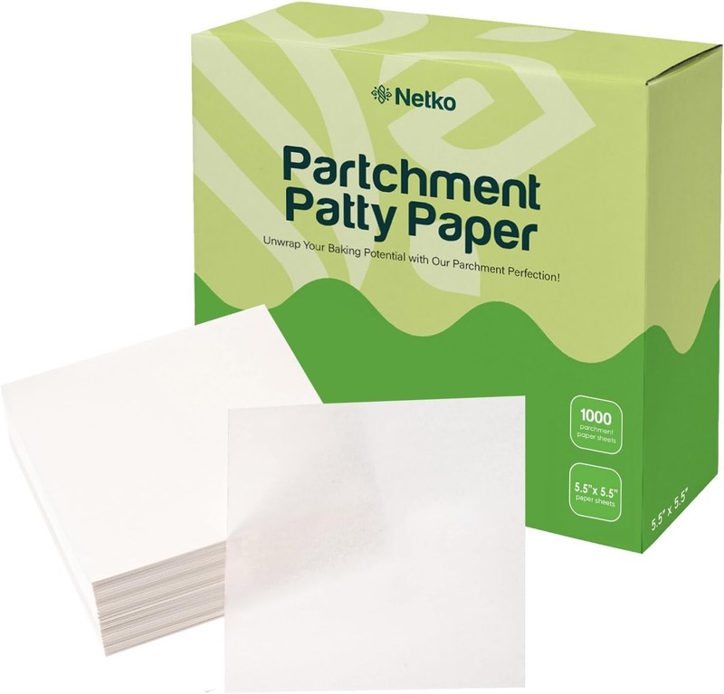 Patty Paper – Patty Paper Sheets 5.5×5.5″ – 1000 Non sti