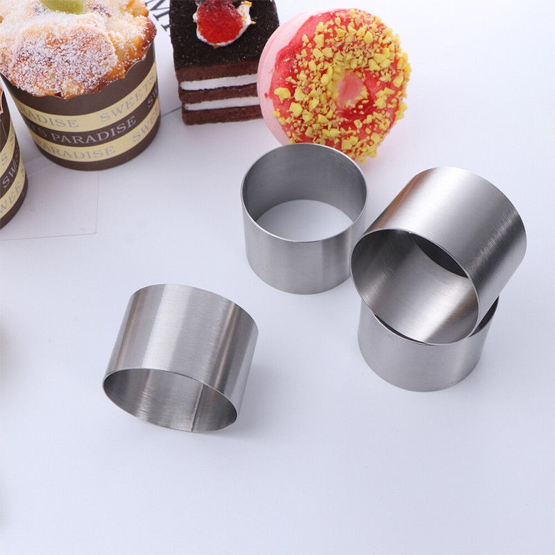 1PC Mini Round Shape Mousse Cake Biscuit Dessert Mould DIY Baking Tools gallery