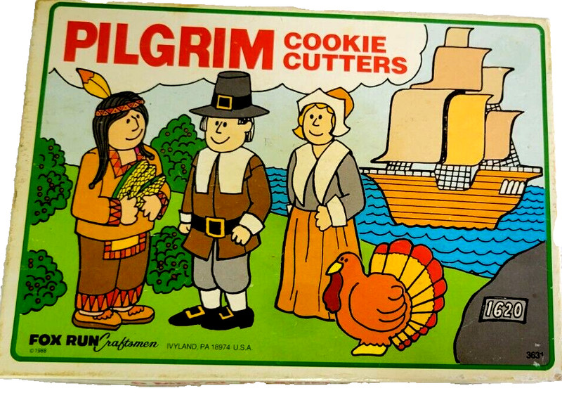 Cookie Cutters 1988 Fox Run Craftsmen Pilgrim Original Box
