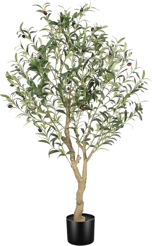 4ft Olive Tree – Olive Trees Artificial Indoor – Faux Olive Tree