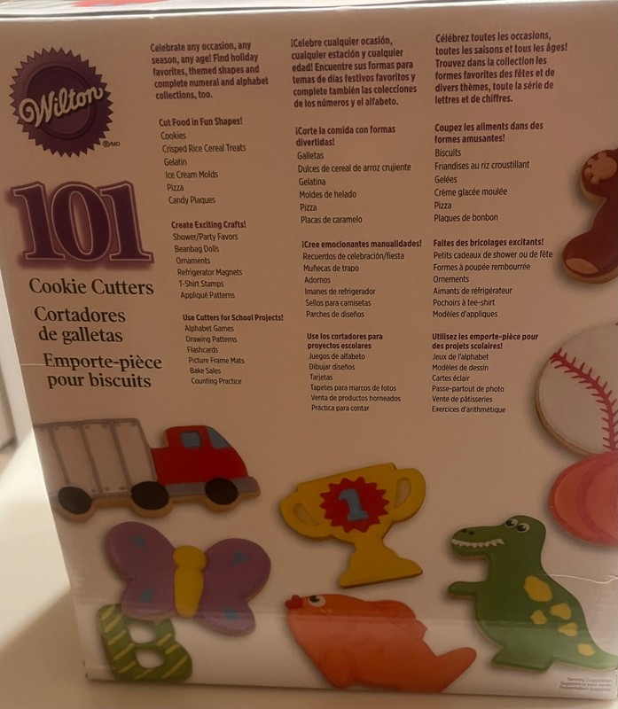 NIB Wilton 101 Cookie Cutters Numbers, Alphabet, Animals, Holidays, Fun & more gallery