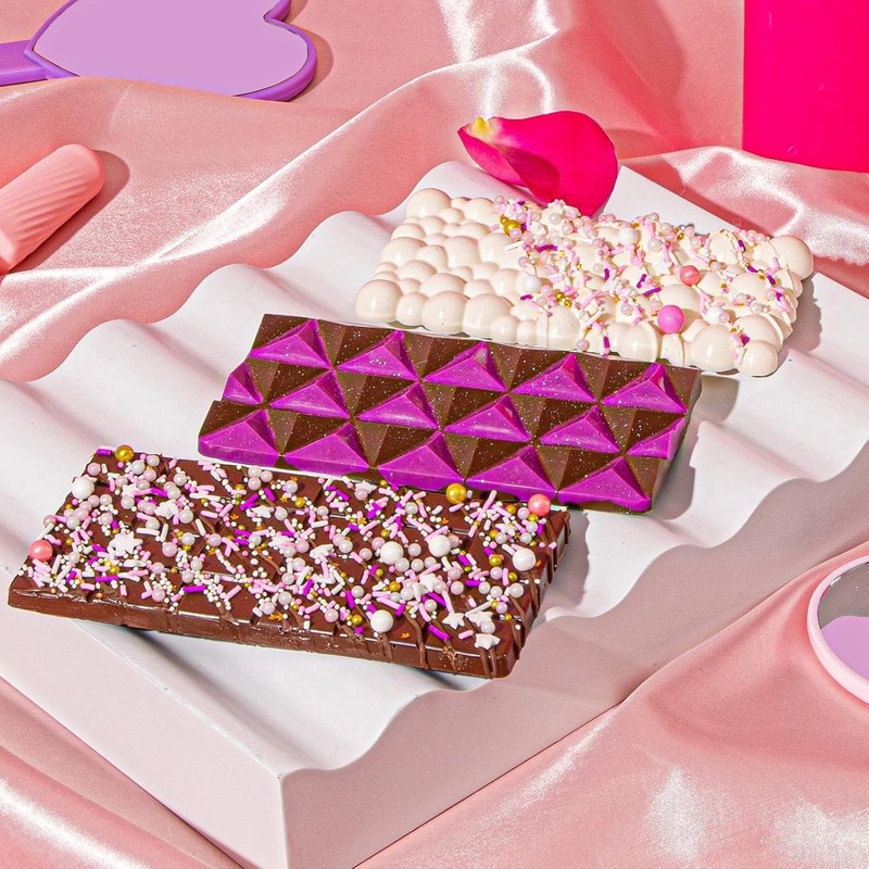 Elegant Candy Bar Silicone Mold by Women-Owned Brand - 3 Designs Available gallery
