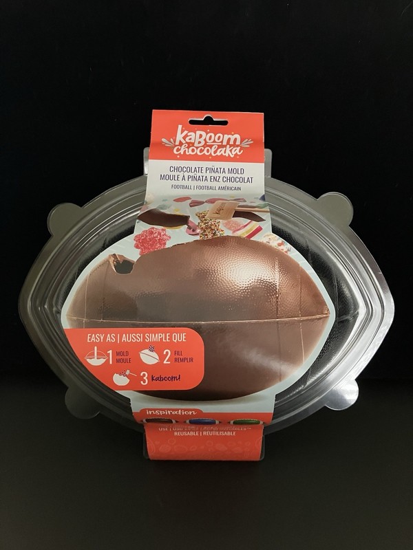 KaBoom Chocolaka Football Chocolate Piñata Mold Reusable! Awesome & NEW!