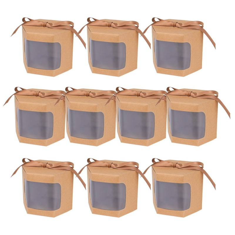 10 Pcs Cookie Packaging Truffle Box Boxes for Cookies Gift Giving gallery