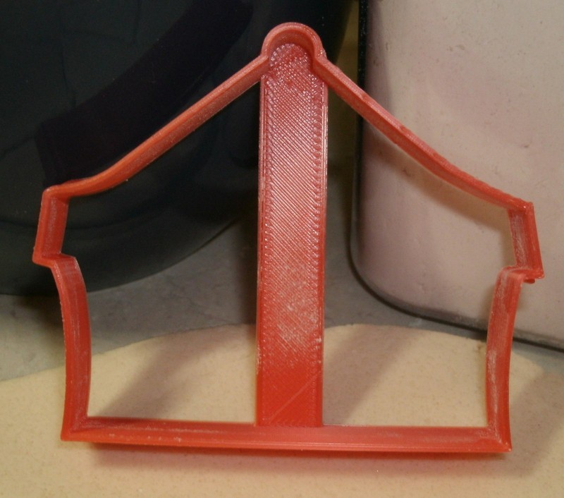 CIRCUS TENT BIG TOP OVAL CIRCULAR ROUND SHAPE COOKIE CUTTER USA PR2671 gallery